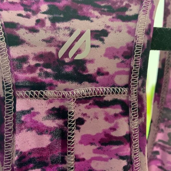 Eddie Bauer Purple Camouflage Racerback Tank Top - Picture 6 of 6
